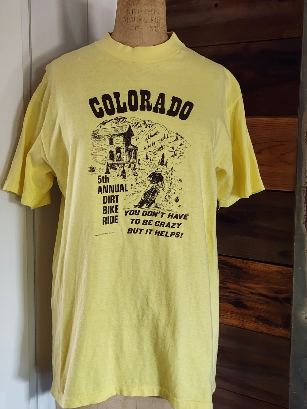 Vintage 80's Colorado 5th Annual Dirt Bike Ride.